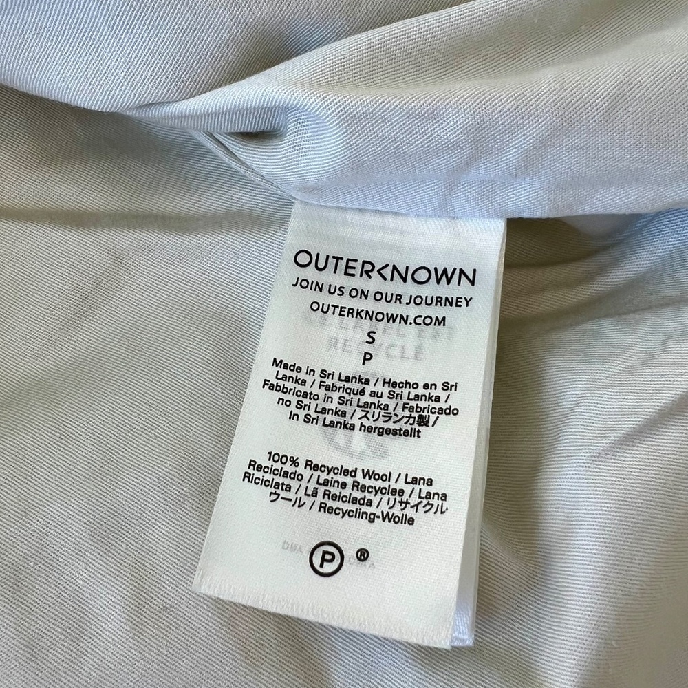 outerknown the woolaroo cocoon jacket - Picture 8 of 9